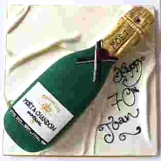 Champagne bottle